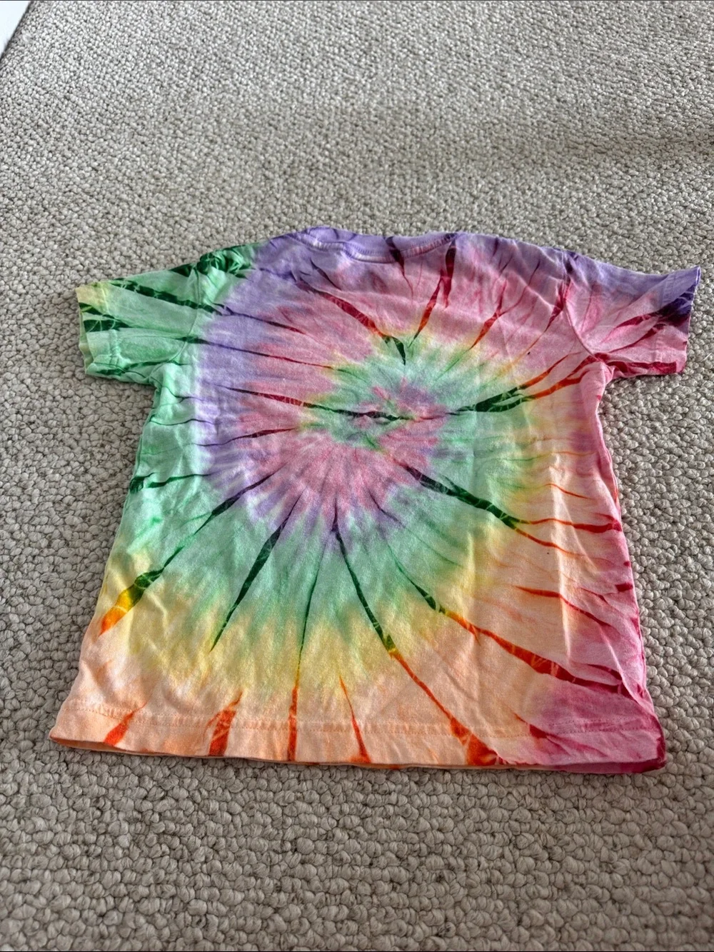 Cool As A Moose Kids Tie-Dye Short Sleeve Tee - Multicolor